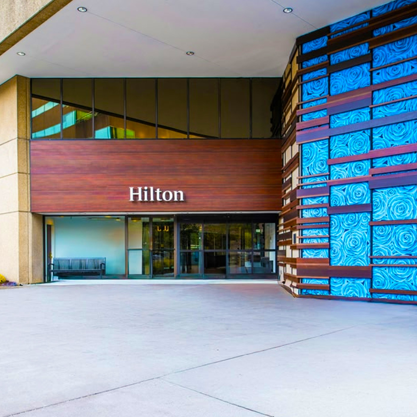 Hilton Lexington Downtown across from the FAST27 venue